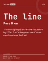 Card 3 of 3: Ten million stripped of coverage