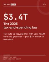 Card 1 of 3: The 2025 tax-and-spending law