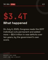 Card 2 of 3: The 2025 tax-and-spending law