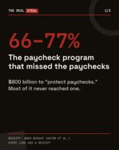 Card 1 of 3: The paycheck program that missed the paychecks